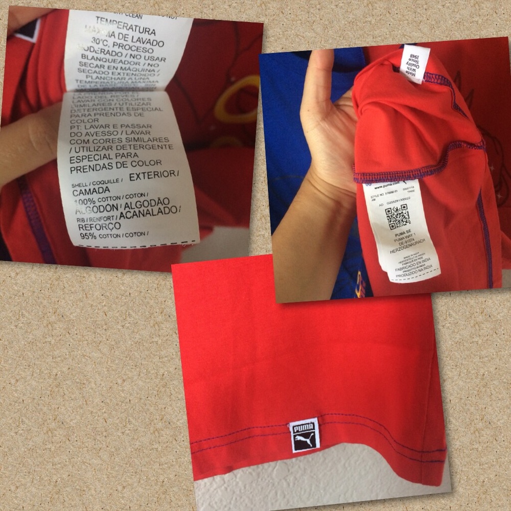 Men’s Puma Sonic The Hedgehog colorblock T-shirt - Picture 8 of 8